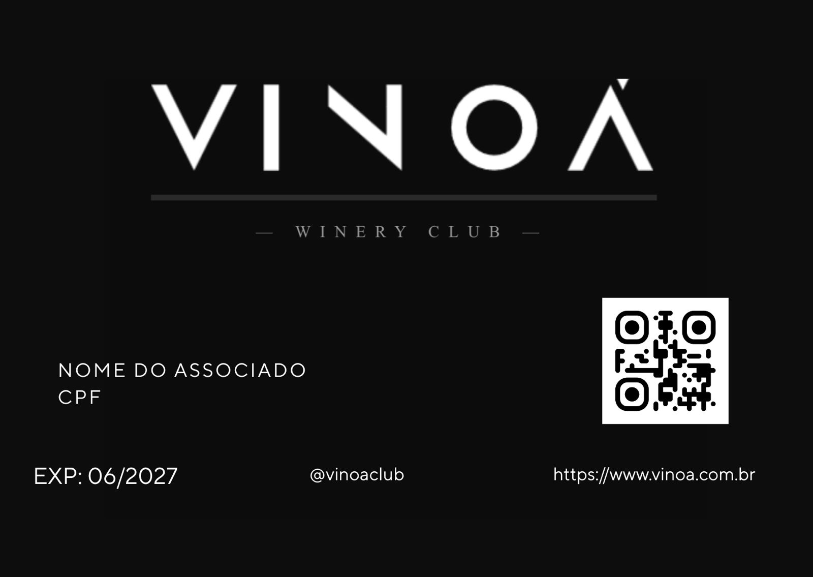 Cartão VINOÁ